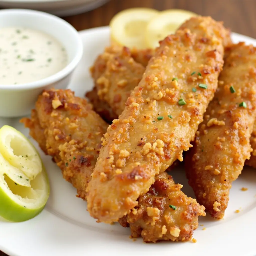 Apple Honey-Glazed Chicken Tenders