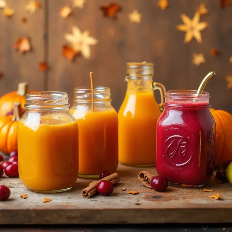 Juices to Drink in October