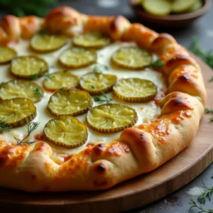 Pickle pie pizza